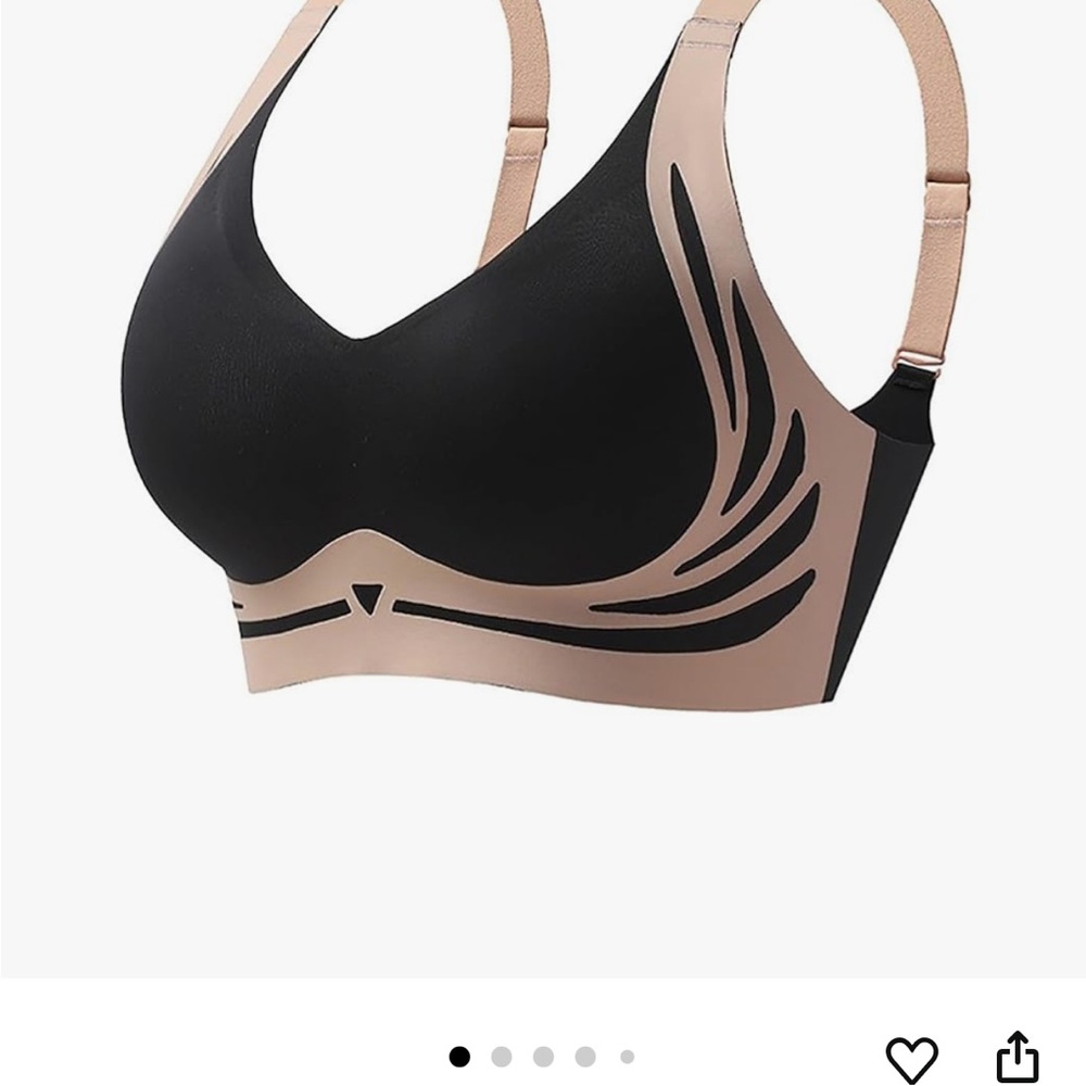 LushFitting Push-up Seamless Bra Wireless Sz 4 XL - Picture 6 of 7